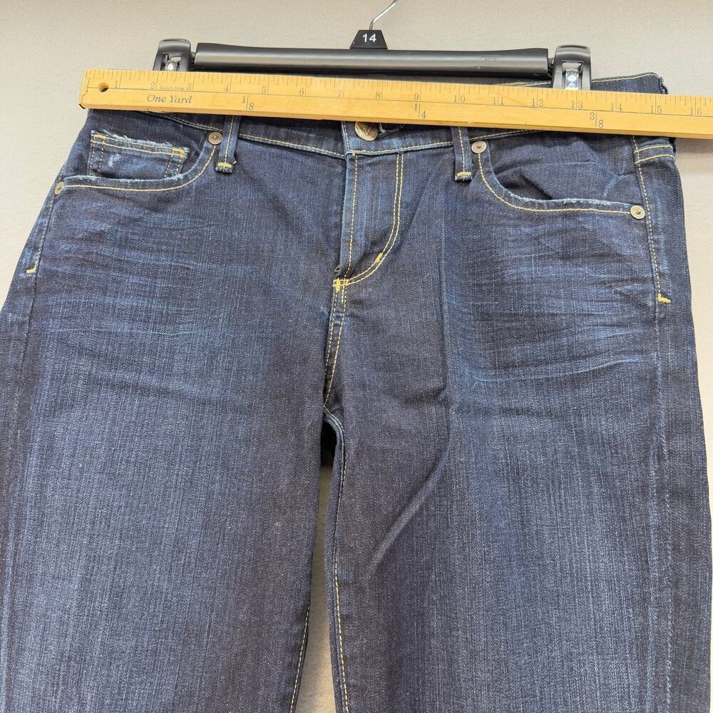 Citizens of Humanity Jeans Women's 28 (6) Dark Blue Straight Leg Classic Preppy - Picture 12 of 16